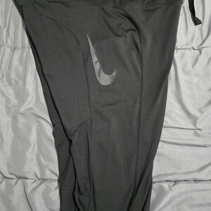 Nike Drifit Black with Logo Hit On Side Of Both Legs